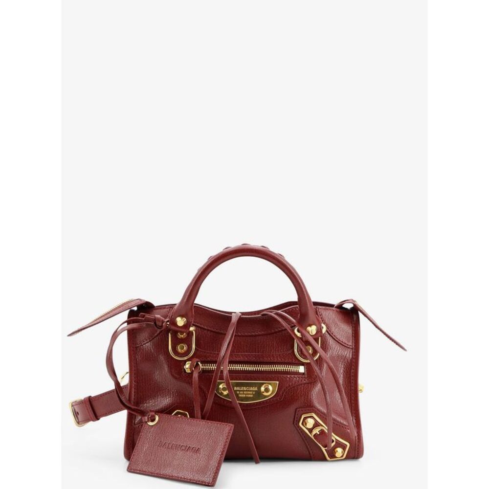 Balenciaga Women Le City Uptown Mini Leather Handbag